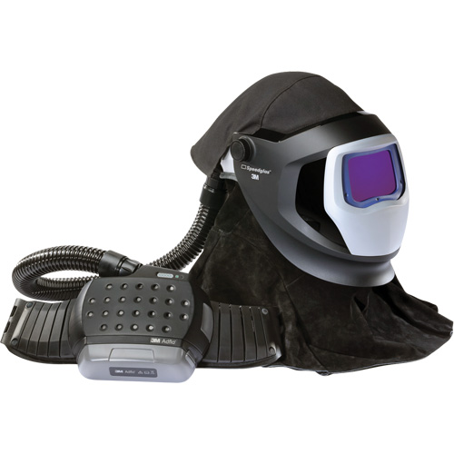 Adflo PAPR System with Versaflo M-Series Helmet & Speedglas Welding Shield Upgrade Kit, Welding Helmet, Lithium-Ion Battery Ottawa Fastener Supply