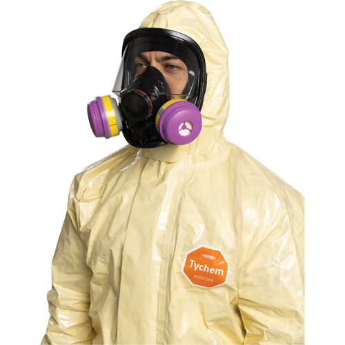 Tychem&reg; 6000 SFR Coverall, Size Small, Khaki Ottawa Fastener Supply