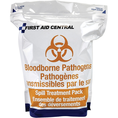 13-Piece Bloodborne Pathogens Refill Pack for Emergency Response First Aid Kit Ottawa Fastener Supply
