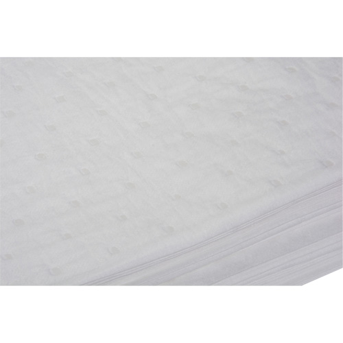 Bonded Sorbent Pad, Oil Only, 15" x 19", 10 gal. Absorbancy Ottawa Fastener Supply