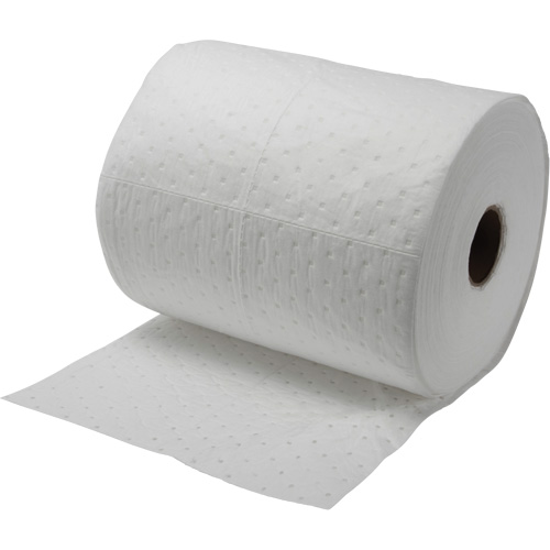 Bonded Sorbent Rolls, Mediumweight, 150' L x 15" W, 10 gal. Absorbancy Ottawa Fastener Supply