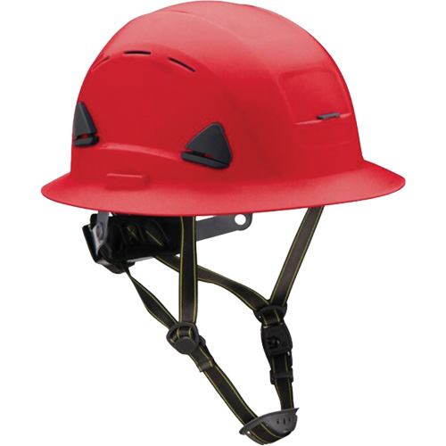 Fibre Metal Climbing Style Helmet with Full Brim, Meets CSA Type 2, Ratchet Suspension, Vented Ottawa Fastener Supply