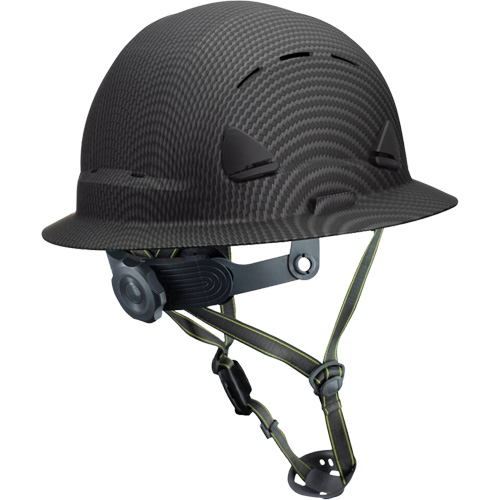Fibre Metal Climbing Style Helmet with Full Brim, Vented, ANSI Type II/CSA Type 2 Ottawa Fastener Supply
