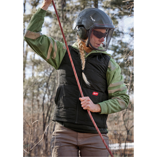 FREEFLEX Lightweight Insulated Vest, Women's, X-Small, Black Ottawa Fastener Supply