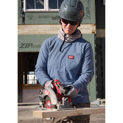 T-shirt &agrave; manches longues avec poches GRIDIRON, Femmes, T-petit, Noir Ottawa Fastener Supply