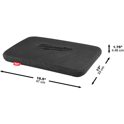 Kneeling Pad, 18.4" L x 13" W, 2.2" Thick Ottawa Fastener Supply