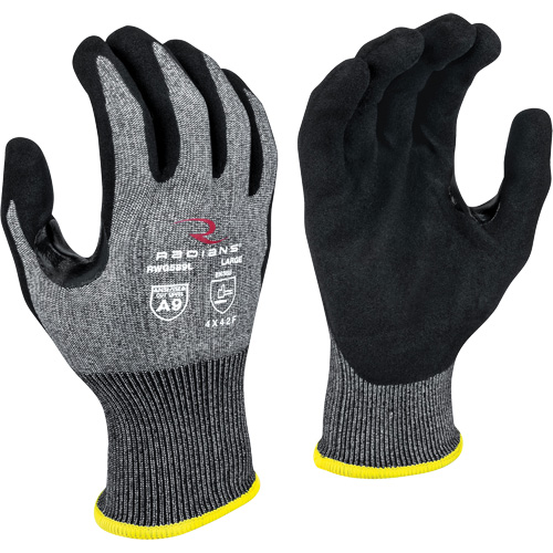 RWG589 Cut Protection Coated Gloves, Size 2X-Large, 18 Gauge, Foam Nitrile Coated, HPPE Shell, ASTM ANSI Level A9/EN 388 Level F Ottawa Fastener Supply