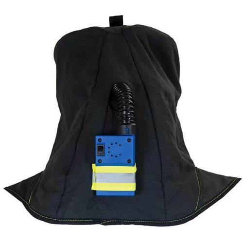 TCG Arc Flash Hood, Black, 40 cal/cm², ANSI Z87.1/ASTM F1506/ASTM F1959/ASTM F2178/Meets/Exceeds CSA Z462/NFPA 70E, 4 Arc Flash PPE Category Level Ottawa Fastener Supply