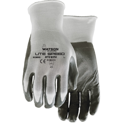 389 Stealth Lite Speed Gloves, X-Small, Nitrile Coating, Polyester Shell Ottawa Fastener Supply