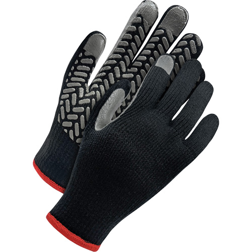 Deny&reg; Acrylic Glove with PVC Grip, Size X-Large Ottawa Fastener Supply