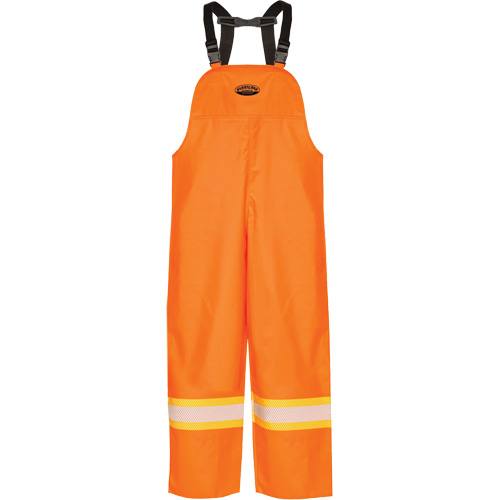 R805 Hurricane Bib Pants, Small, High Visibility Orange Ottawa Fastener Supply