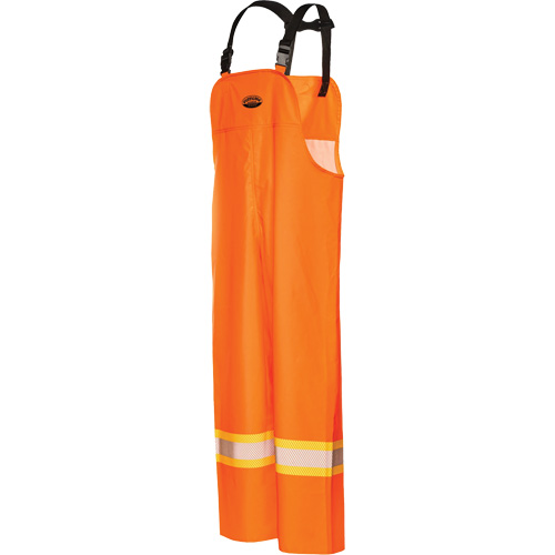 R805 Hurricane Bib Pants, Small, High Visibility Orange Ottawa Fastener Supply