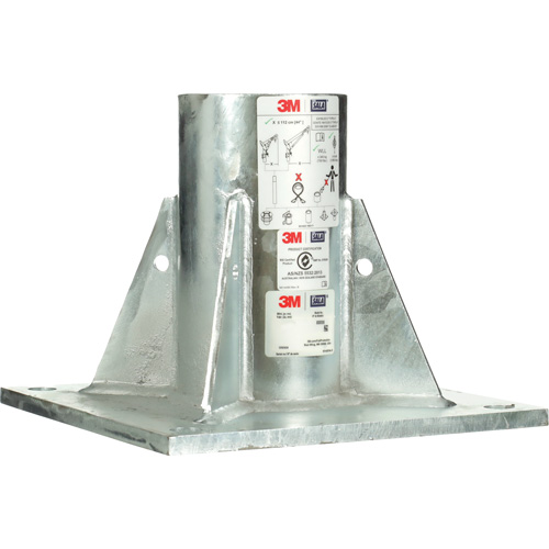 DBI-SALA&reg; Confined Space Floor Mount Base, Galvanized Ottawa Fastener Supply
