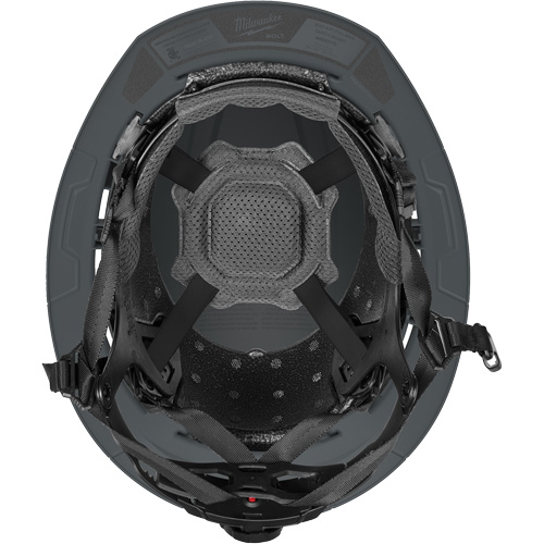 Casque de s&eacute;curit&eacute; &agrave; bord complet BOLT, CSA type 2, Suspension Rochet, Non ventil&eacute; Ottawa Fastener Supply