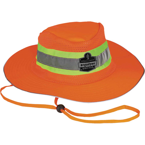 GloWear 8935 Ranger Sun Hat, 2X-Large/3X-Large, High Visibility Orange, Polyester Ottawa Fastener Supply