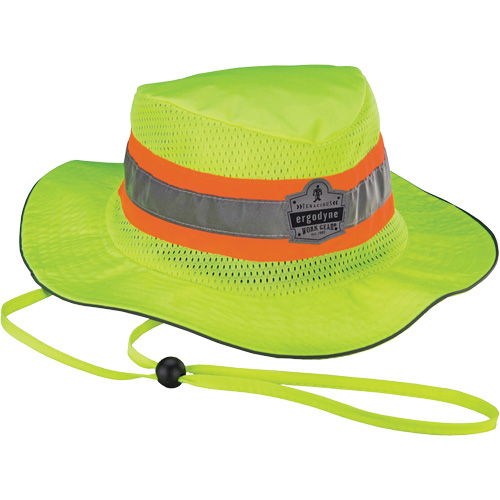 GloWear 8935 Ranger Sun Hat, 2X-Large/3X-Large, High Visibility Lime-Yellow, Polyester Ottawa Fastener Supply
