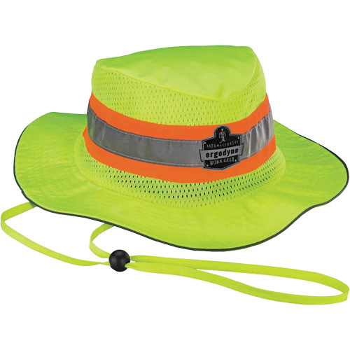 Chapeau de soleil de garde forestier de refroidissement en microfibre Chill-Its 8935MF , petite/moyenne, Lime haute visibilit&eacute; Ottawa Fastener Supply
