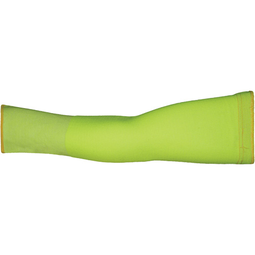 Max Cut Resistant Sleeves - Large, TenActiv, 12", ASTM ANSI Level A9, High Visibility Lime Ottawa Fastener Supply