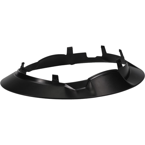 Bordure large compl&egrave;te &agrave; agrafe pour casque d'alpiniste RZRBack, blanc Ottawa Fastener Supply