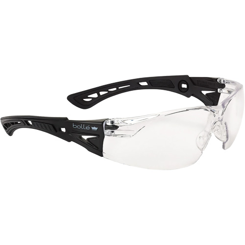 Rush+ Small BSSI Safety Glasses, Clear Lens, Anti-Fog/Anti-Scratch, ANSI Z87+ Ottawa Fastener Supply