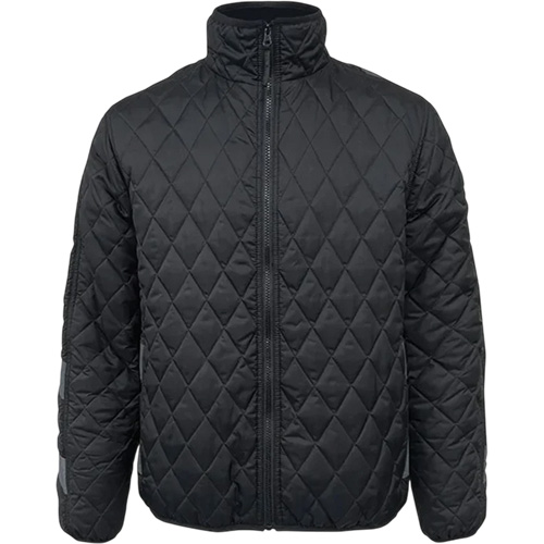405BK Thermolite Freezer Jacket, Men's, 3X-Large, Black Ottawa Fastener Supply