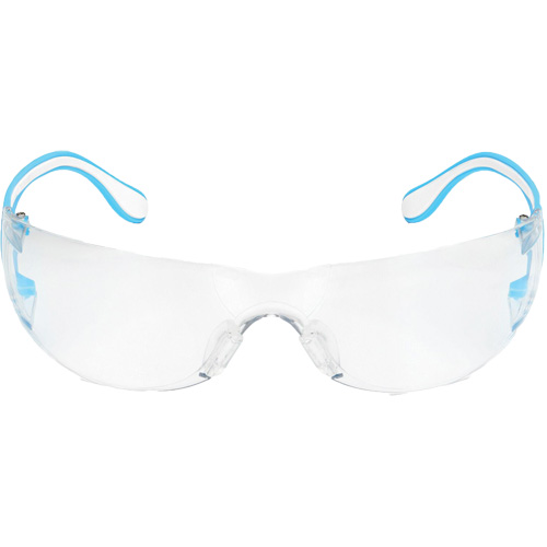 Lunettes de s&eacute;curit&eacute; bleu/blanc Adapt Lite, Lentille Transparent, Antibu&eacute;e/Anti-&eacute;gratignures, ANSI Z87+/R&eacute;pond ou surpasse la norme CSA Z94.3 Ottawa Fastener Supply