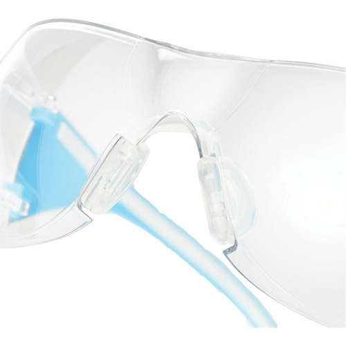 Lunettes de s&eacute;curit&eacute; bleu/blanc Adapt Lite, Lentille Transparent, Antibu&eacute;e/Anti-&eacute;gratignures, ANSI Z87+/R&eacute;pond ou surpasse la norme CSA Z94.3 Ottawa Fastener Supply