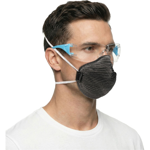 Lunettes de s&eacute;curit&eacute; bleu/blanc Adapt Lite, Lentille Transparent, Antibu&eacute;e/Anti-&eacute;gratignures, ANSI Z87+/R&eacute;pond ou surpasse la norme CSA Z94.3 Ottawa Fastener Supply