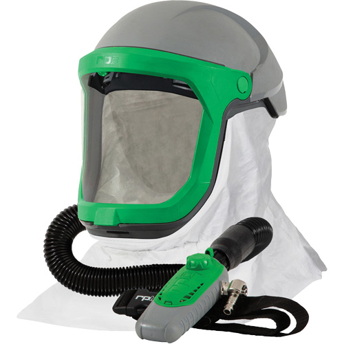 Z-Link Respirator with Tychem 4000 Shoulder Cape & C40, Facepiece Respirator/Welding Helmet Ottawa Fastener Supply