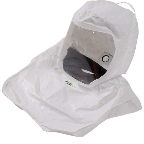 Cagoule compl&egrave;te Tychem 2000 pour T-Link & T200, Universel, Coiffe souple Ottawa Fastener Supply