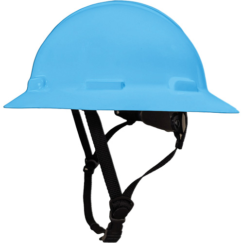 LIDGUARD&reg; Full Brim Hardhat with Chinstrap, Meets CSA Type 1, Ratchet Suspension, Vented Ottawa Fastener Supply