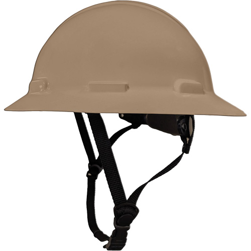 LIDGUARD&reg; Full Brim Hardhat with Chinstrap, Meets CSA Type 1, Ratchet Suspension, Vented Ottawa Fastener Supply