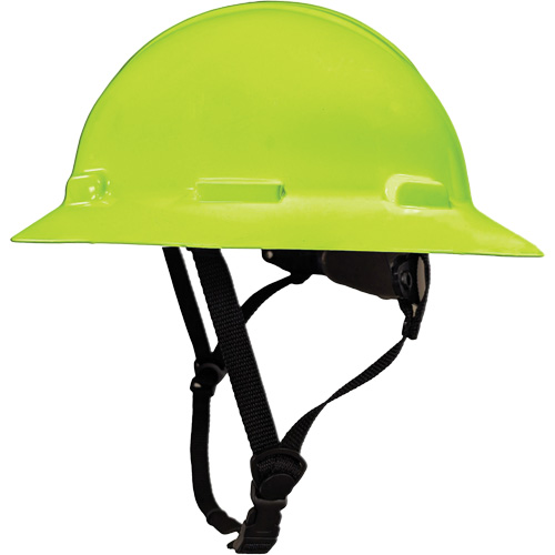 Casque de s&eacute;curit&eacute; &agrave; bordure compl&egrave;te LIDGUARD avec mentonni&egrave;re, R&eacute;pond aux normes CSA type 1, Suspension Rochet, Ventil&eacute; Ottawa Fastener Supply