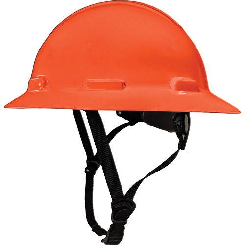 LIDGUARD&reg; Full Brim Hardhat with Chinstrap, Meets CSA Type 1, Ratchet Suspension, Vented Ottawa Fastener Supply