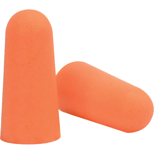 SEALTEC33 Orange Disposable Foam Earplugs, Bulk - Polybag Ottawa Fastener Supply