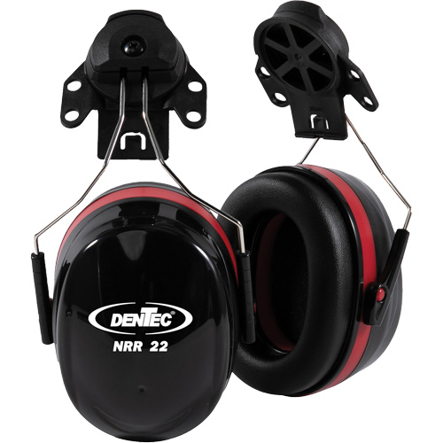 Cache-oreille SEALTEC de s&eacute;rie 500 avec bras doubles en acier inoxydable, Fixation pour casque, 26 dB NRR dB Ottawa Fastener Supply