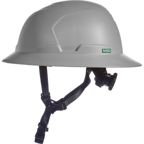 V-Gard H2&reg; Full Brim Safety Helmet, Ratchet Suspension, Non-Vented Ottawa Fastener Supply