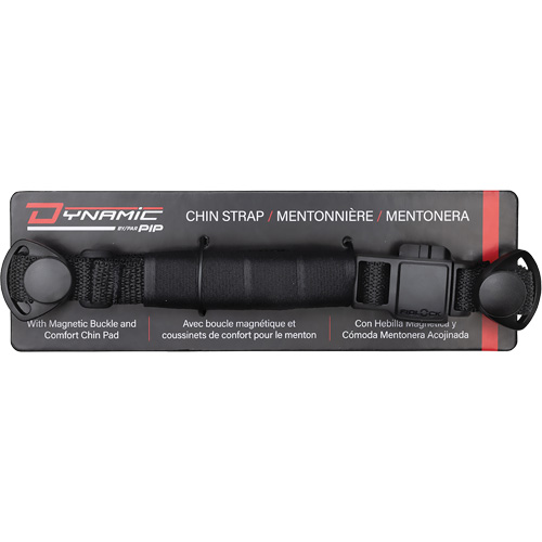 Sangle mentonni&egrave;re &agrave; 4 points Dyna-Clic avec attache magn&eacute;tique et coussinet mentonnier Ottawa Fastener Supply