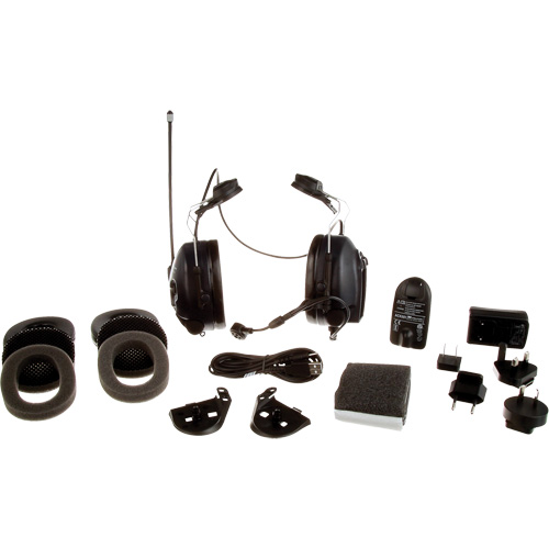 Casque d'&eacute;coute Peltor WS LiteCom Plus, Style Fixation pour casque Ottawa Fastener Supply