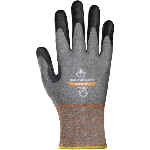 Gants ultra-minces Dexterity Pro S21TXUFNRT, Taille 5, Calibre 21, Rev&ecirc;tement Mousse de nitrile, Enveloppe en Nylon/TenActiv, ASTM ANSI niveau A9 Ottawa Fastener Supply