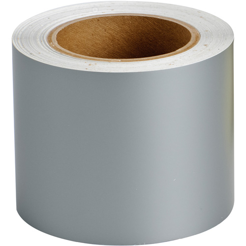 Pipe Marker Tape, 90', Grey Ottawa Fastener Supply