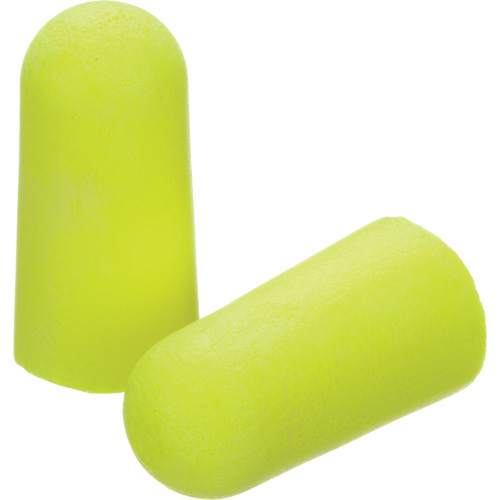 E-A-Rsoft Yellow Neon Earplugs, Bulk - Polybag Ottawa Fastener Supply
