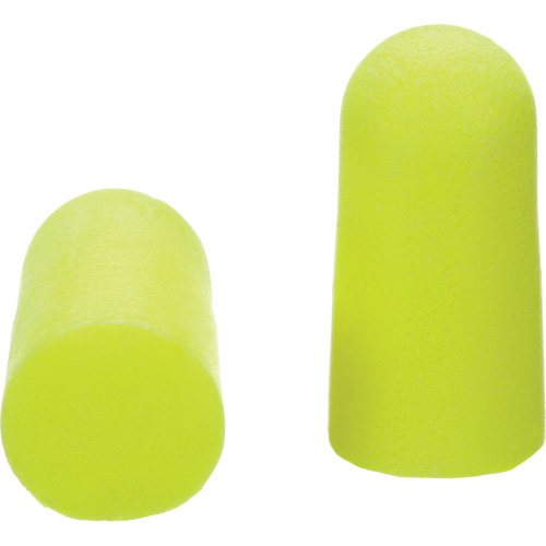 E-A-Rsoft Yellow Neon Earplugs, Bulk - Polybag Ottawa Fastener Supply