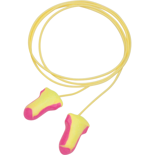Howard Leight Laser Lite&reg; Multi-Colour Foam Earplugs, Pair - Polybag, Corded Ottawa Fastener Supply