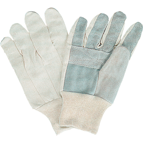 Standard-Duty Work Gloves, Large, Split Cowhide Palm Ottawa Fastener Supply