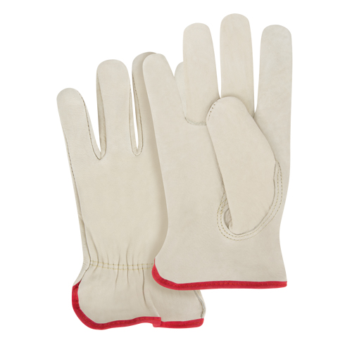 Gants pour conducteurs &agrave; ajustement serr&eacute;, Petit, Paume en Cuir fleur de vache Ottawa Fastener Supply