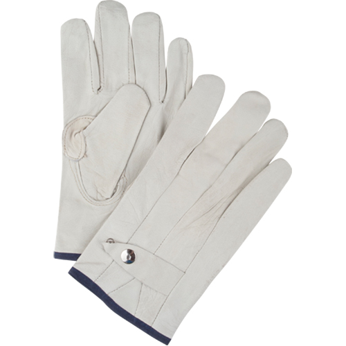 Standard-Duty Ropers Gloves, X-Large, Grain Cowhide Palm Ottawa Fastener Supply