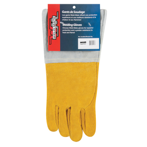 Superior Fit TIG Welding Gloves, Split Deerskin, Size Large Ottawa Fastener Supply