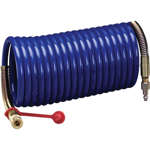 3M Series Loose Fitting Facepieces with Supplied Air-SUPPLIED AIR HOSES, Coiled High Pressure, 25' Ottawa Fastener Supply