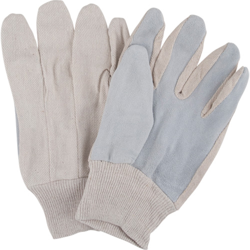 Standard-Duty Work Gloves, Large, Split Cowhide Palm Ottawa Fastener Supply